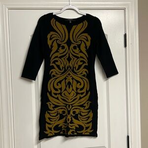 Nine West black sweater dress